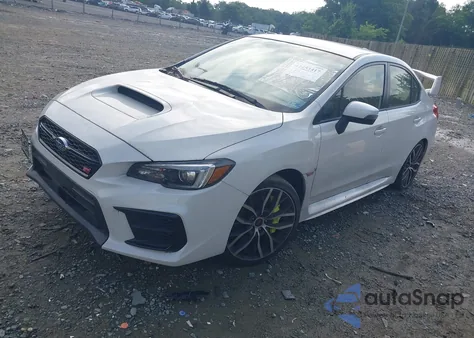 2021 Subaru Wrx Sti из США, поврежденный, VIN JF1VA2S69M9816079